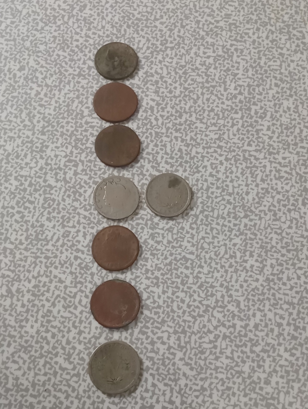 Liberty Nickels Mixed Lot Of 8